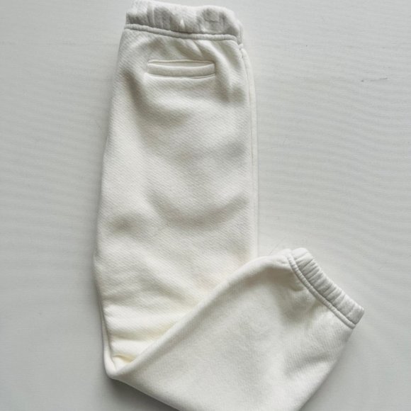 Palm Angels Girls Over Logo Sweatpants White - Picture 3 of 4